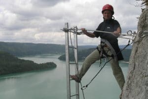 via ferrata Vouglans Jura
